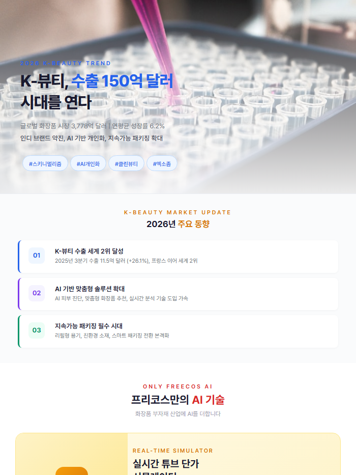 K-뷰티 AI 서비스 안내